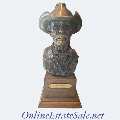 RANGEHAND GLENNA GOODACRE BRONZE SCULPTURE