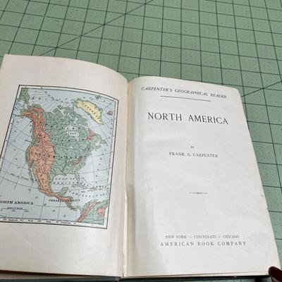 Carpenter's Geographical Reader N. America by Frank G Carpenter (1898 )