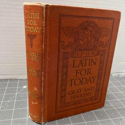 Latin For Today by Gray and Jenkins (1933)