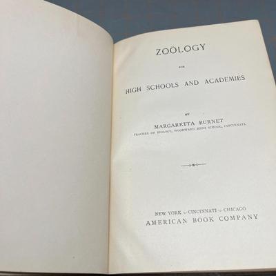 School Zoology by Burnet (1895)