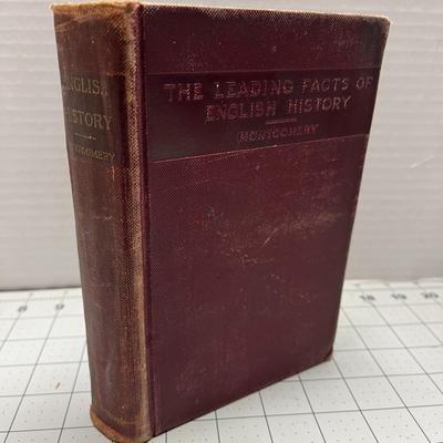 The Leading Facts of English History by Montgomery (1906)