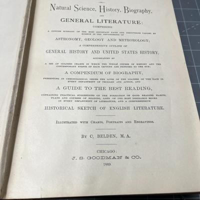 Belden's Guide to Natural Science, History, and Biography by Belden (1889)