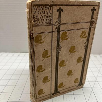 Rubaiyat of Omar Khayyam by Richard Le Gallienne (1897 ) Second Edition