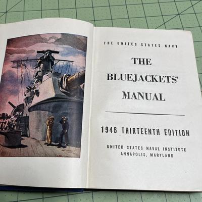 The Bluejackets' Manual by US Naval Institute (1946)