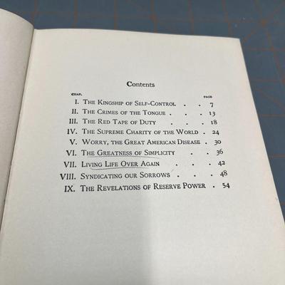 The Kingship of Self-Control by William George Jordan (1899)