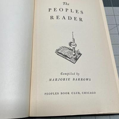 The Peoples Reader by Marjorie Barrows (1944)