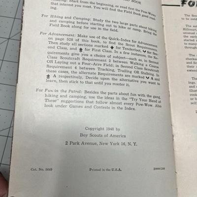 Vintage Boy Scout Handbook Bundle (6)
