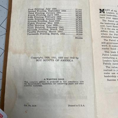 Vintage Boy Scout Handbook Bundle (6)