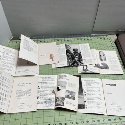 Vintage Boy Scout Merit Badge Book Bundle (7) From the 60’s