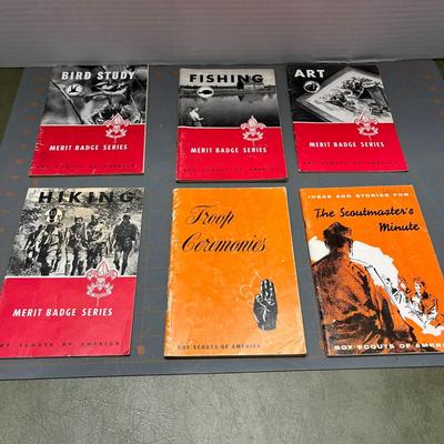 Vintage Boy Scout Merit Badge Book Bundle (8) From the 40’s & 50’s