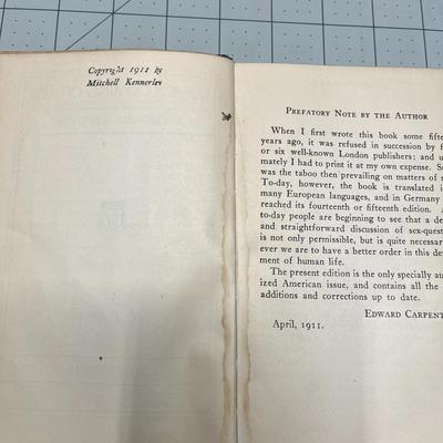 Love's Coming of Age by Edward Carpenter (1911)