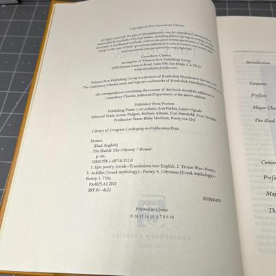 Iliad & Odyssey by Homer (2011)