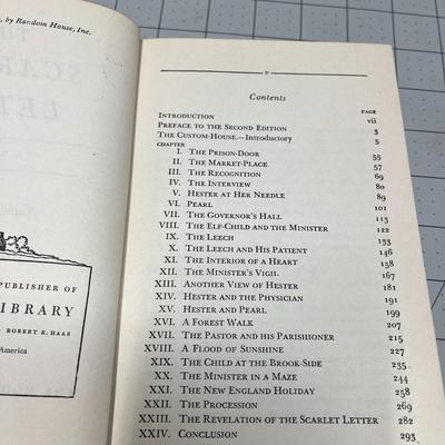 The Scarlet Letter by Nathaniel Hawthorne (1950)