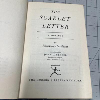 The Scarlet Letter by Nathaniel Hawthorne (1950)