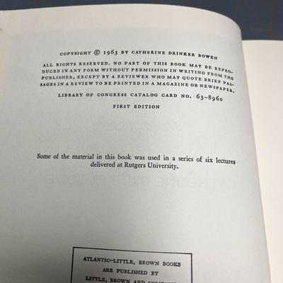 The Temper of a Man by Catherine Drinker Bowen (1963)