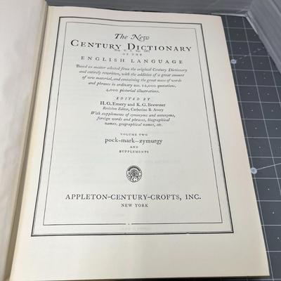 The New Century Dictionary - Vol Two