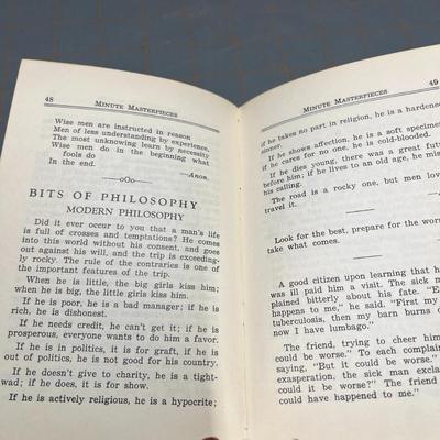 Minute Masterpieces by Lucy Gertsch (1953)