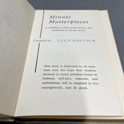 Minute Masterpieces by Lucy Gertsch (1953)