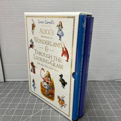 Alice's Adventures in Wonderland & Through The Looking Glass by Lewis Carroll