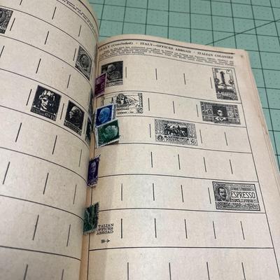 Discoverer Album with Postage Stamps