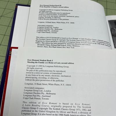 Ecce Romani - Vol 1 & 3