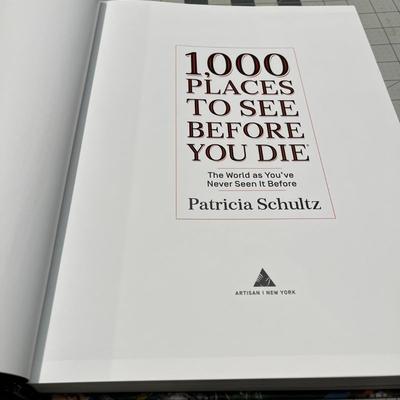 1,000 Places to See Before You Die by Patricia Schultz