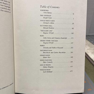50 Best Plays of the American Theatre Book Bundle ( 2nd Printing 1970)