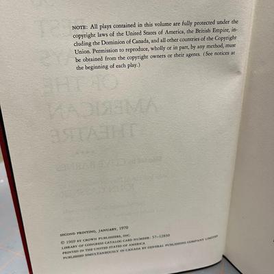 50 Best Plays of the American Theatre Book Bundle ( 2nd Printing 1970)