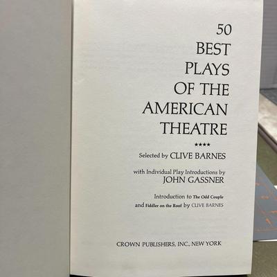 50 Best Plays of the American Theatre Book Bundle ( 2nd Printing 1970)