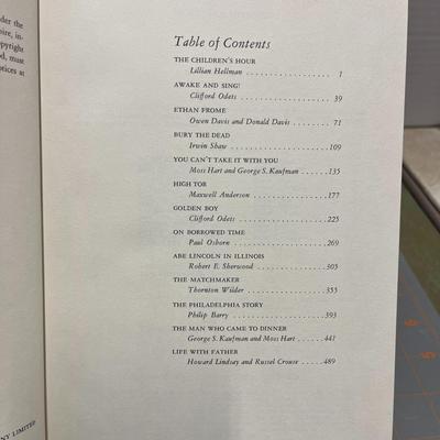 50 Best Plays of the American Theatre Book Bundle ( 2nd Printing 1970)