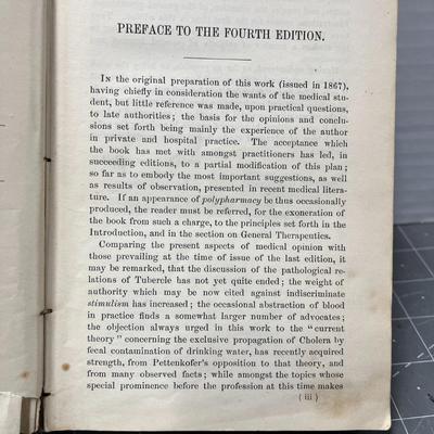 Principles and Practice on Medicine by Hartshorne (1874)