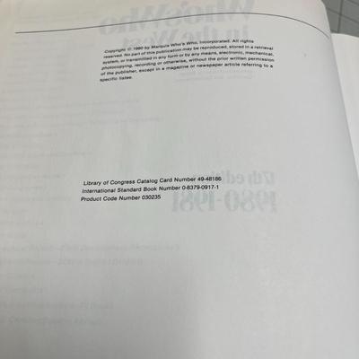 Who's Who in the West