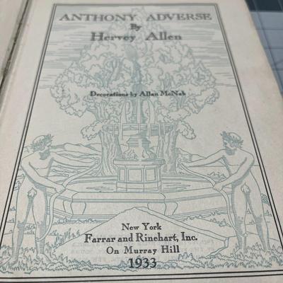 Anthony Adverse by Hervey Allen (1933)