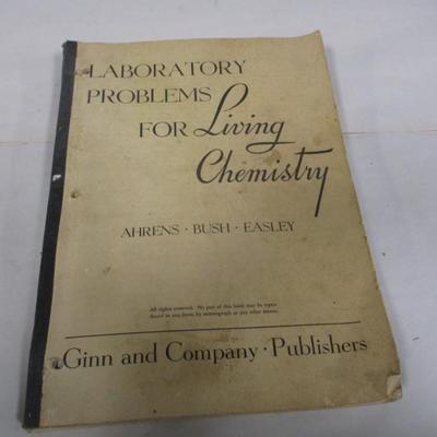 Vintage Laboratory Problems For Living Chemistry