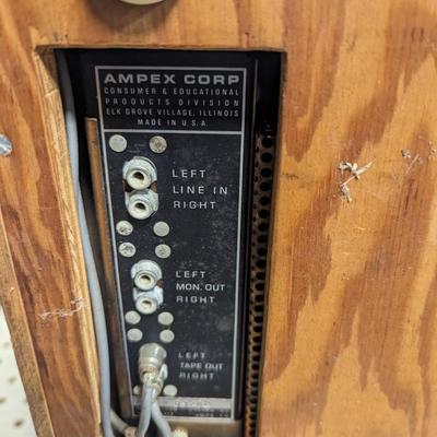 AMPEX Reel To Reel In Case With Cables