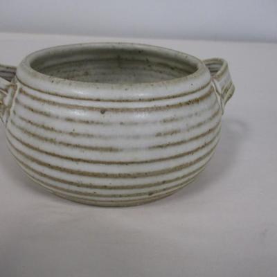 Hand Made Signed Pottery Bowl