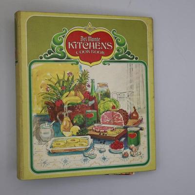Vintage 1856 Lady's Cook Book,Betty Crocker, Del Monte & The New Pillsbury Family Cookbook (Total of 4)