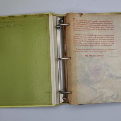 Vintage 1856 Lady's Cook Book,Betty Crocker, Del Monte & The New Pillsbury Family Cookbook (Total of 4)