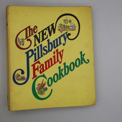 Vintage 1856 Lady's Cook Book,Betty Crocker, Del Monte & The New Pillsbury Family Cookbook (Total of 4)