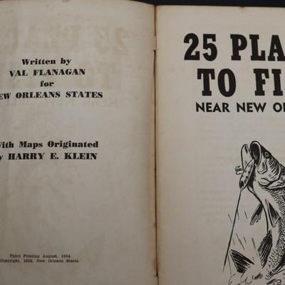 New Orleans Outdoor Books/Pamphlets (4)