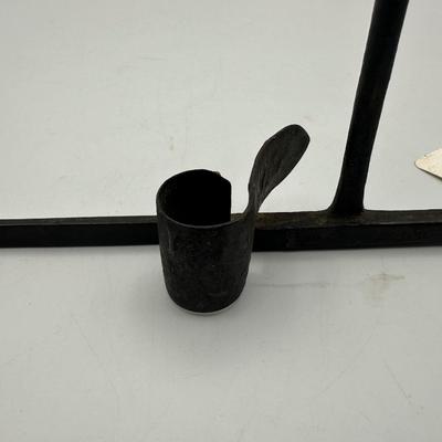 18th Century Miners Candle Holder.