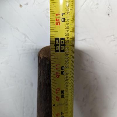 Wooden Spirit Face Carved Walking Stick