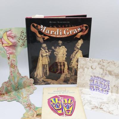 Signed Mardi Gras Book & Lagniappe