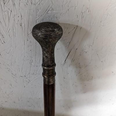 Brass Handled Walking Stick