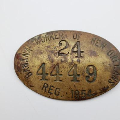 Vintage New Orleans Badges - Dated 1934 & 1954 (3)