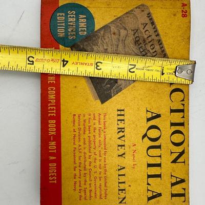 Action At Aquila - Armed Services Edition