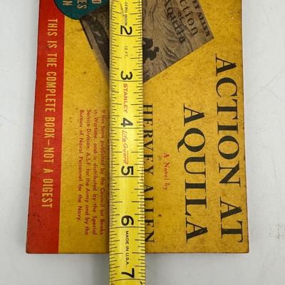 Action At Aquila - Armed Services Edition