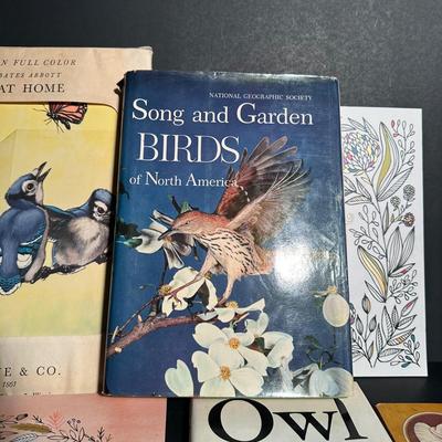 LOT 17W: Bird Themed Collection - Calendar, Figurines, Shakers, Books & More
