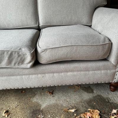 LOT 36G: England Inc Loveseat Couch