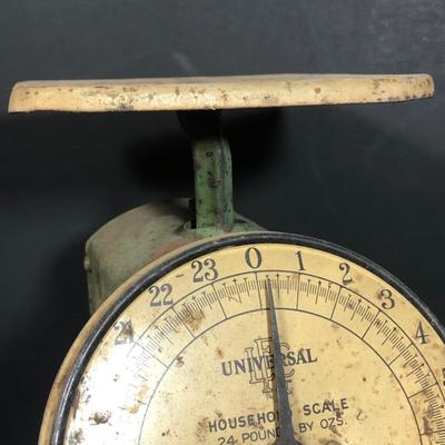LOT 120W: Vintage Universal Household Scale Manufactured By Landers, Ferry & Clark (Connecticut)